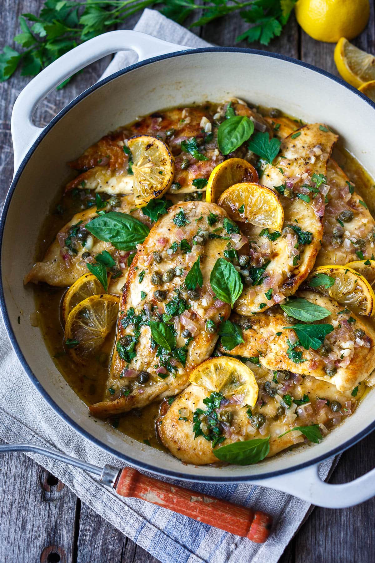 Classic Chicken Piccata + 40 our Best chicken breast recipes everyone will love! 
