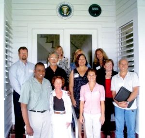 Kendrick Meeks visit to the Little White House