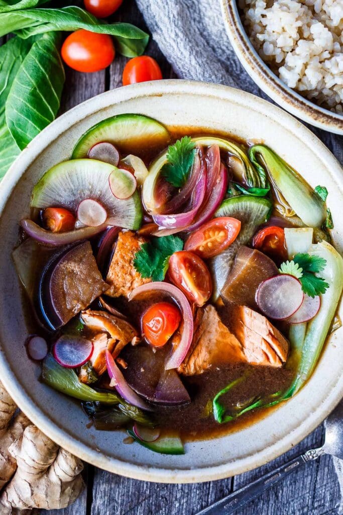 Sinigang! Here are our 25 Best Eggplant Recipes from around the globe.  Whether you are looking for baked eggplant recipes, easy eggplant recipes, vegan eggplant recipes, eggplant recipes from Asian or India,  you'll find some delicious inspiration here!  