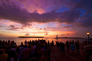 Sunset Celebration at Mallory Square