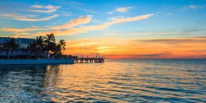 Key West Sunset On The Pier